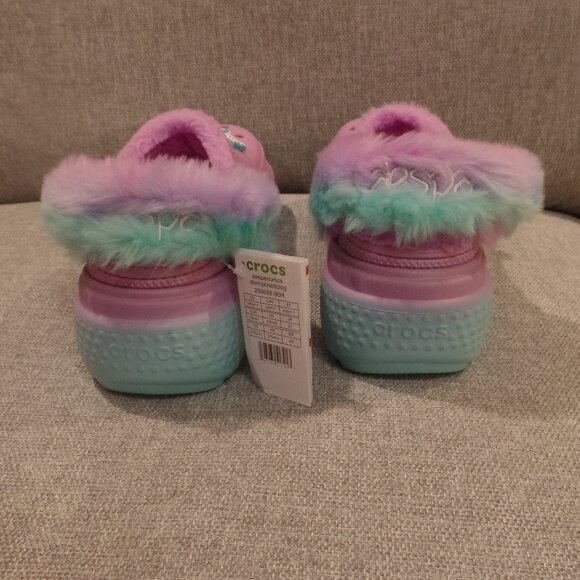 AESPA X CROCS Stomp Lined Clog Pastel Pink Blue Purple - Picture 6 of 8